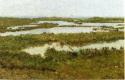 A River Estuary, Albert Bierstadt